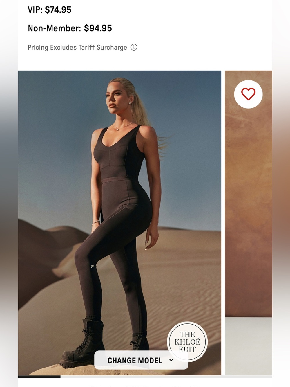 Khloé Edit Women's Black Sculpting Motion 365+ Jumpsuit